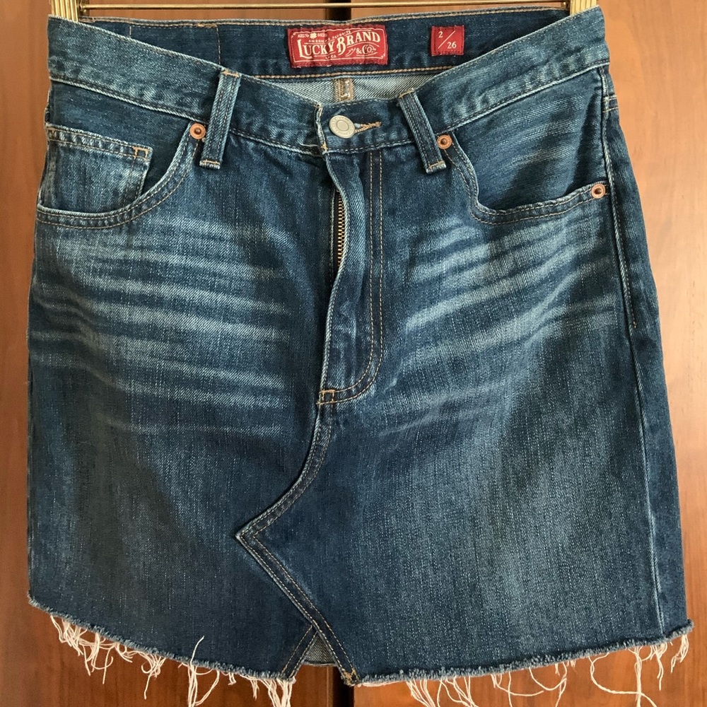 Denim skirt